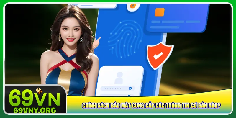 Chính sách bảo mật cung cấp các thông tin cơ bản nào?