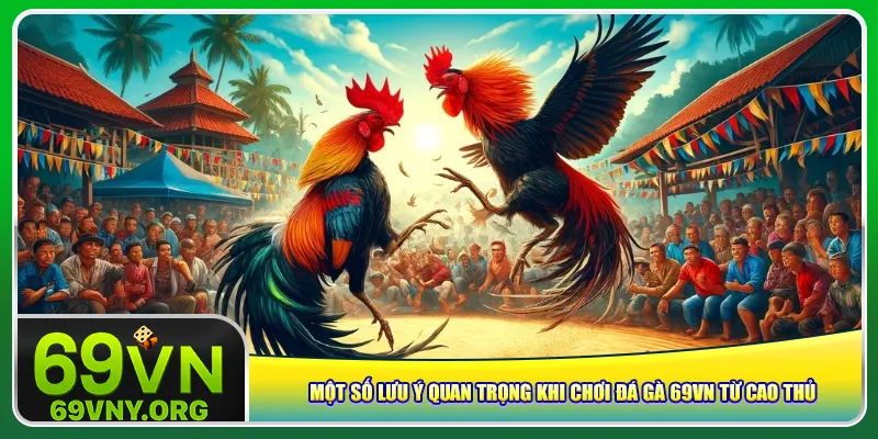 Một số lưu ý quan trọng khi chơi đá gà 69vn từ cao thủ